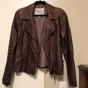 Maurices Brown Jacket 🧥 Size Large